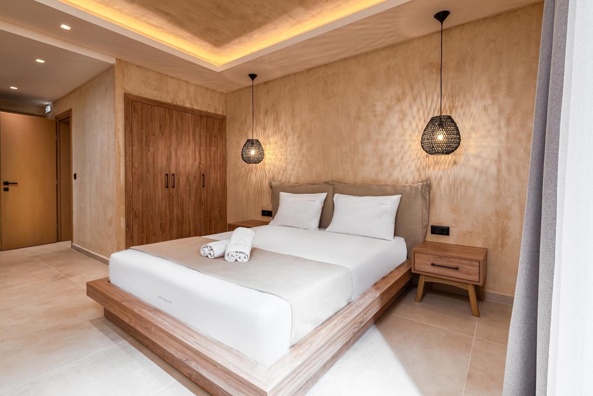 Odyssey Accommodation Pefkochori Bagian luar foto