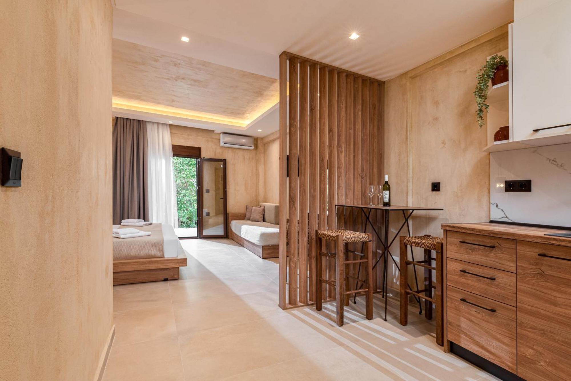 Odyssey Accommodation Pefkochori Bagian luar foto